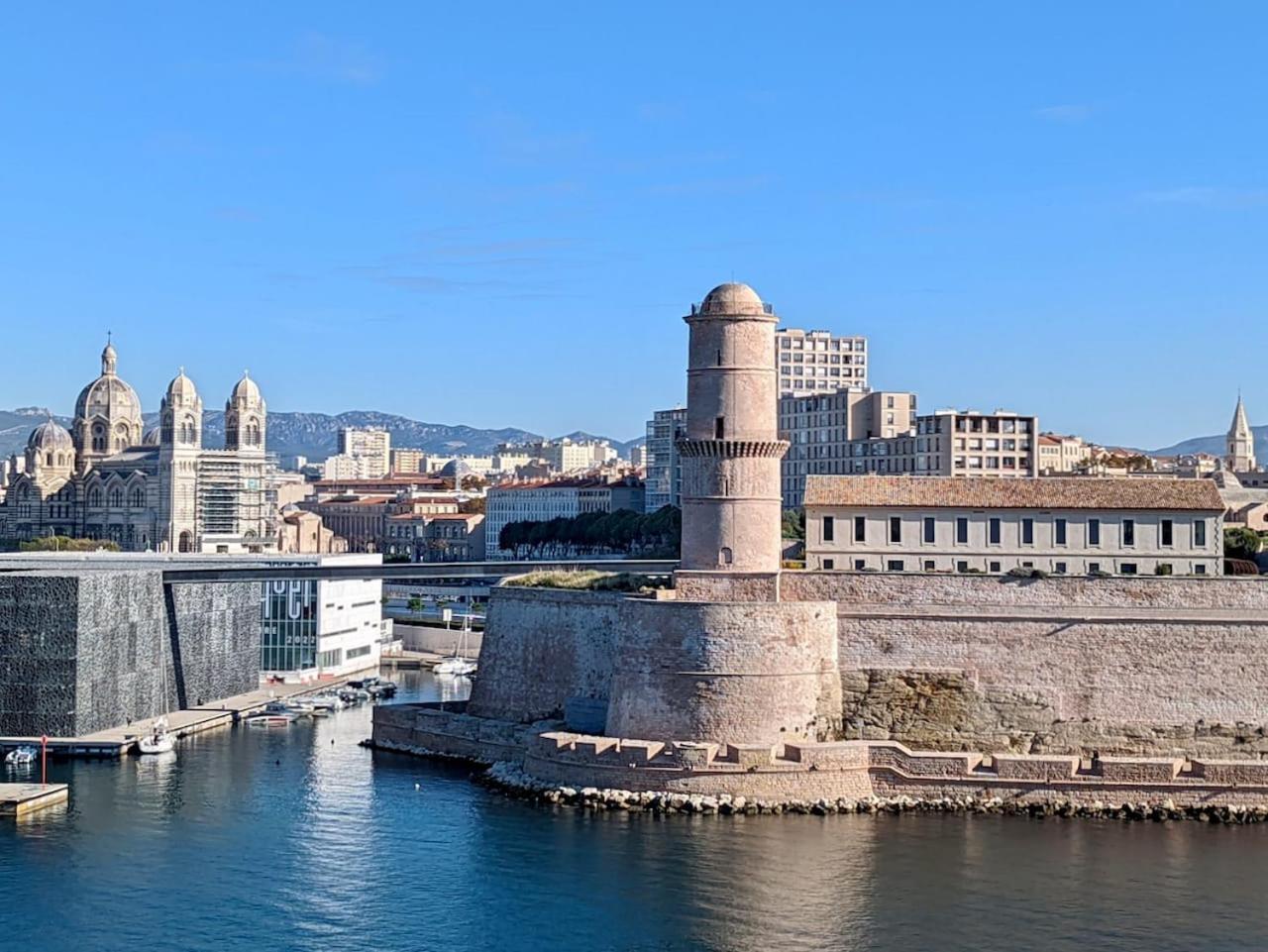Vieux Port Proximite Panier Clim Central Cachet Marseilles Exterior foto